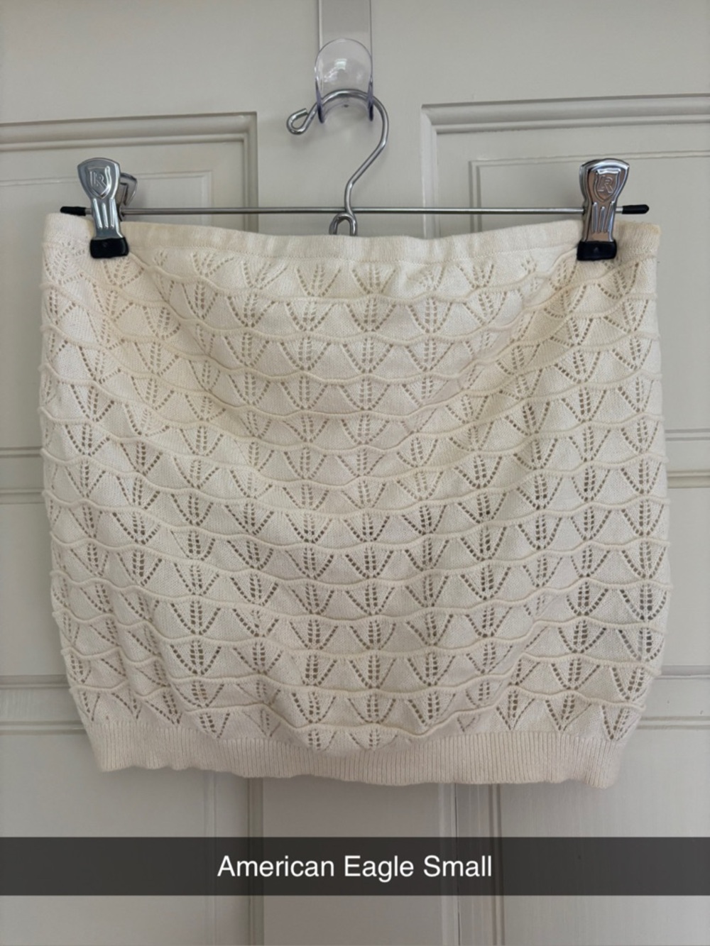 American Eagle Outfitters Cream Tube Top